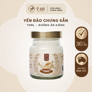 Yến chưng sẵn không đường Ý An bổ dưỡng hũ 70ml