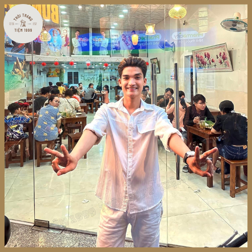 Áo sơ mi nam Trắng cao cấp phong cách Lịch Lãm, Công sở Hàn Quốc, Thiết Kế hiện đại Limited  SMD02