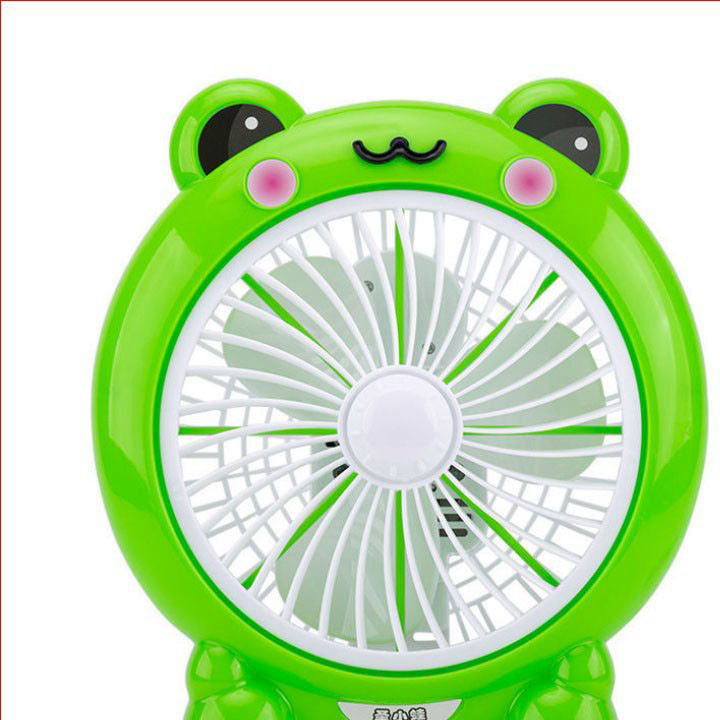 Quạt Điện Để Bàn Hình Thú Dễ Thương 2 Tốc Độ Gió Cắm Điện Có Hộp Chất Lượng Tốt