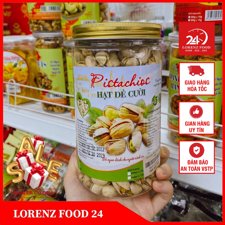 Hạt Dẻ Cười Pistachio - ̀400gr