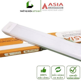 Đèn tuýp led liền máng đôi chữ nhật tlmđ asia