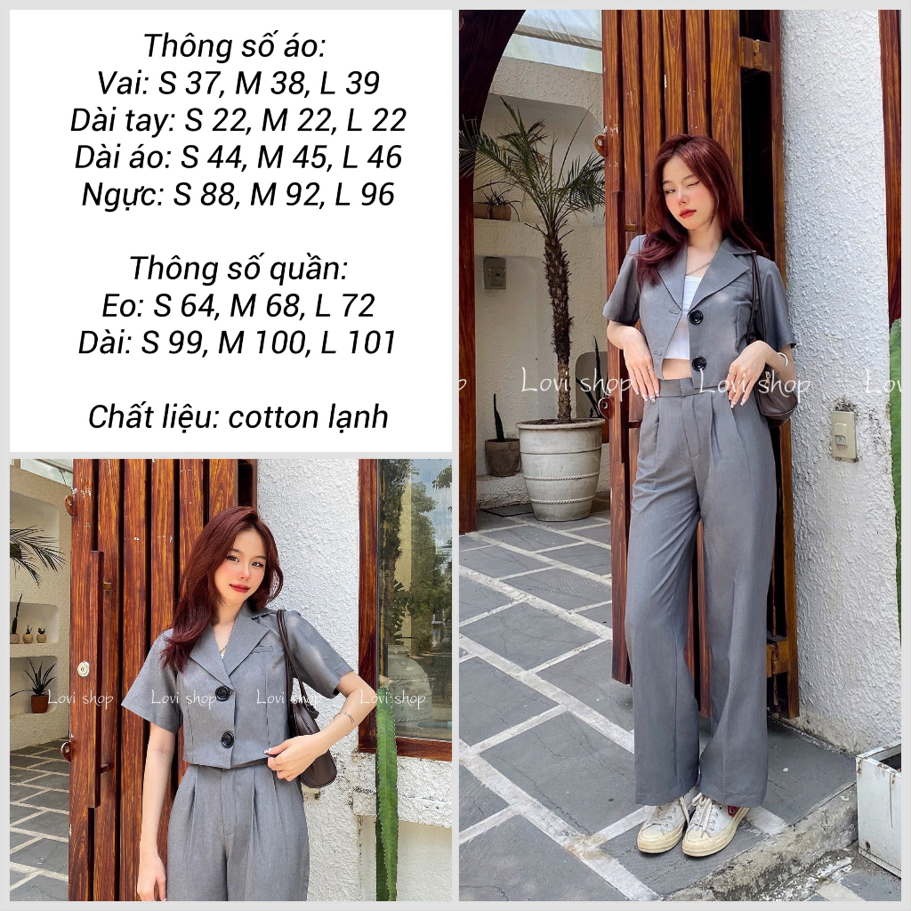 Áo sơ mi croptop cổ vest Korea 🤎 Một chiếc áo phong cách Hàn Quốc, thiết kế thanh lịch, siêu tôn dáng dành cho chị em