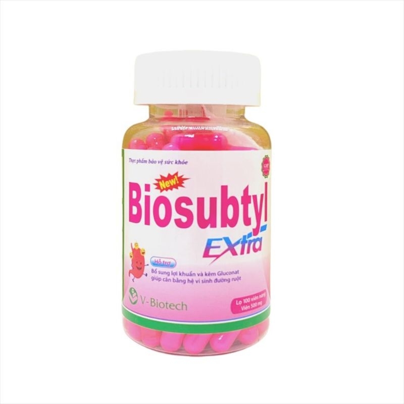 men tiêu hóa Biosubtyl extra chai 100v