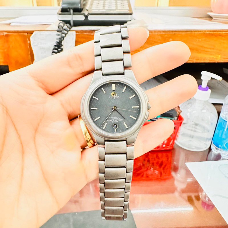 Đồng hồ Nam si nhật hiệu Attesa