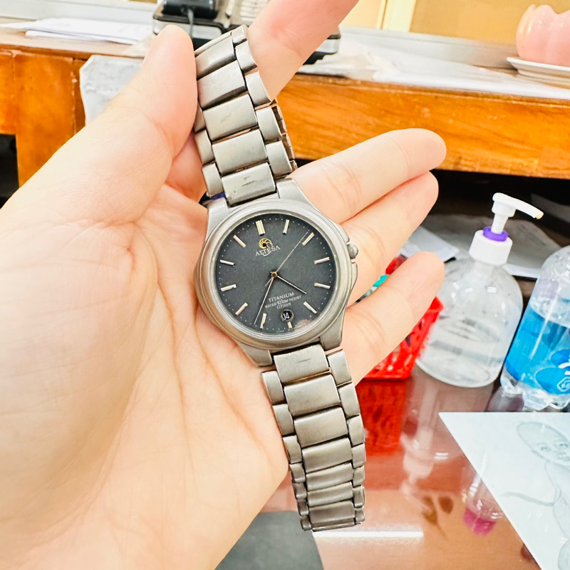 Đồng hồ Nam si nhật hiệu Attesa