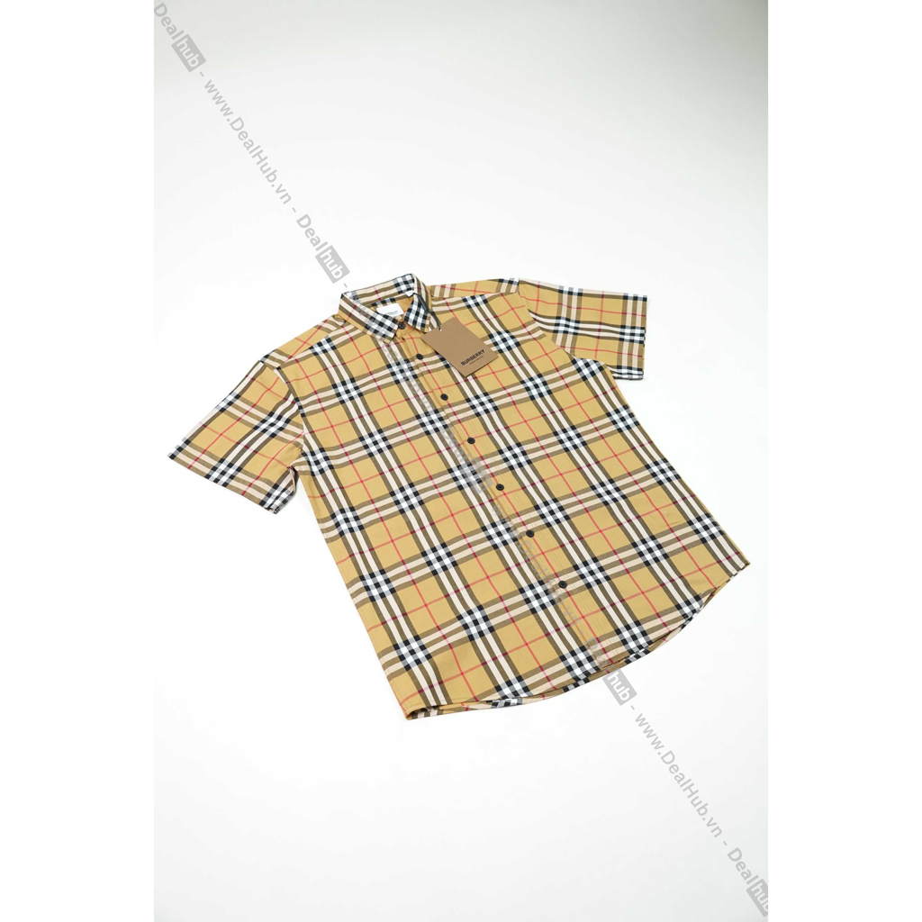 Áo Sơ Mi Bur.berry Jamenson Short Sleeve BBR034
