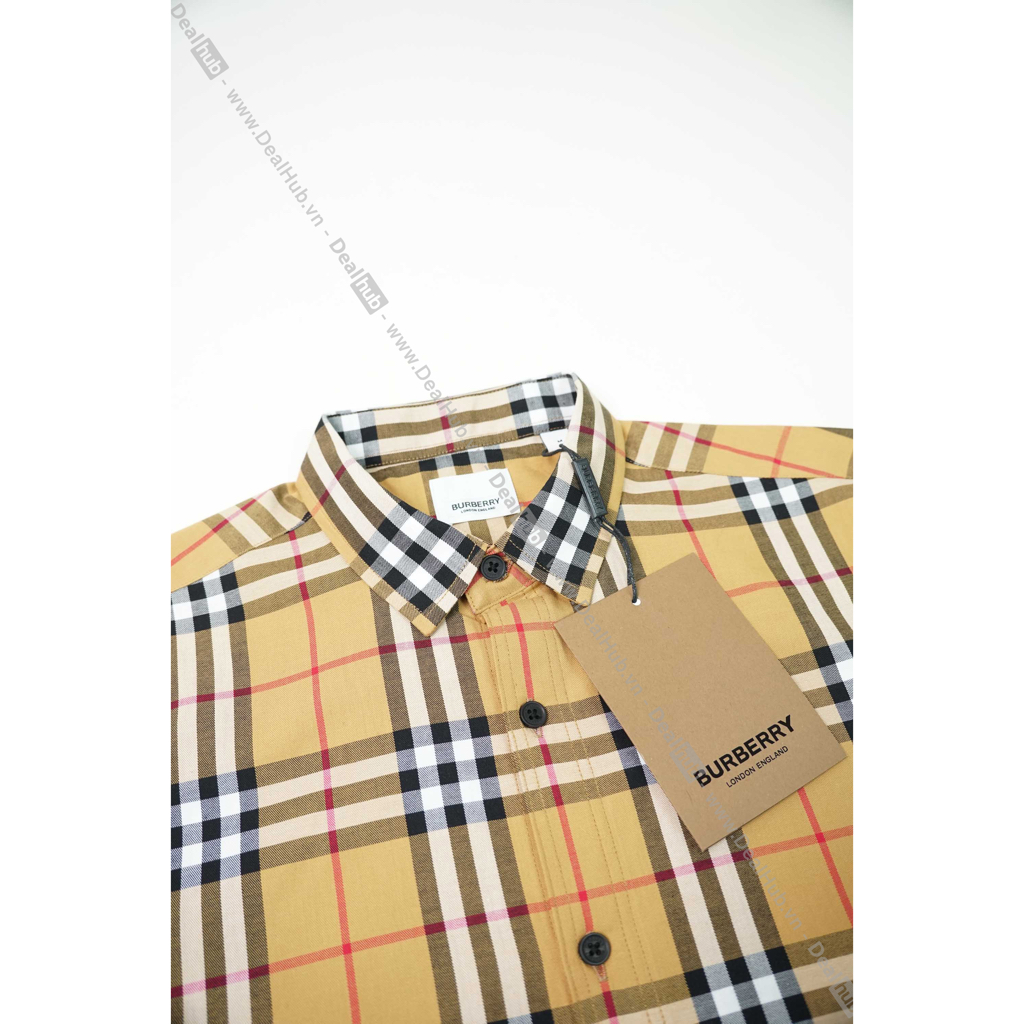 Áo Sơ Mi Bur.berry Jamenson Short Sleeve BBR034