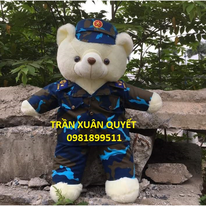 Gấu bông rằn ri hải quân, cảnh sát biển