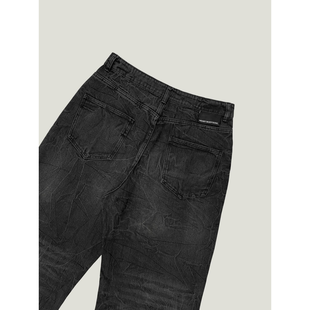 QUẦN JEANS ỐNG RỘNG HBS WIDE-FIT JEANS