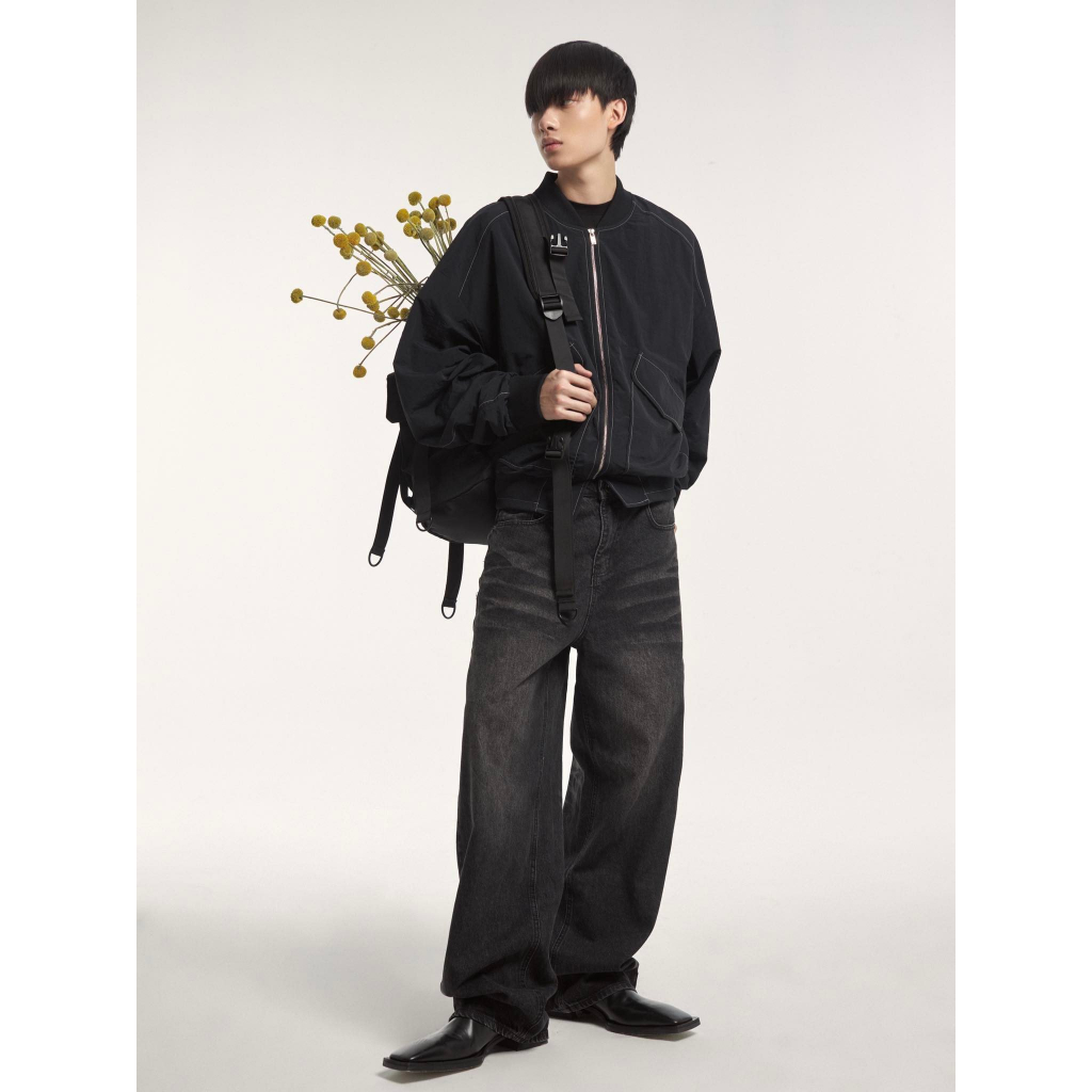 QUẦN JEANS ỐNG RỘNG HBS WIDE-FIT JEANS