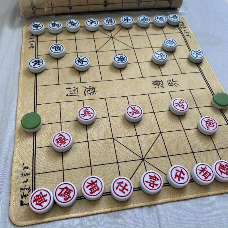 Bàn cờ tướng da cao cấp dày 2mm