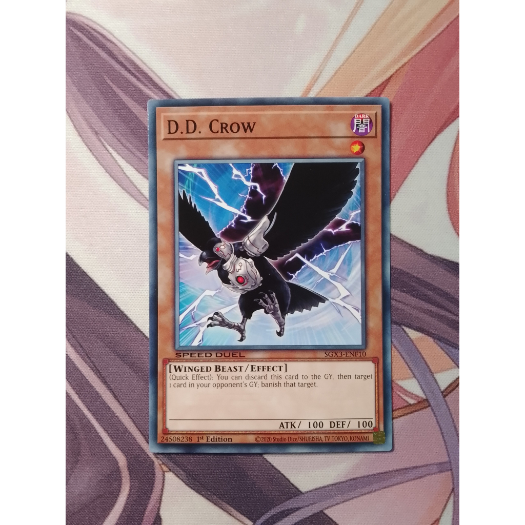 Thẻ Bài Yugioh: D.D. Crow SGX3-ENF10