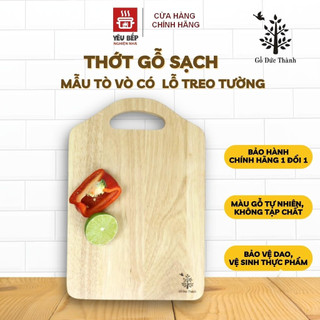 Thớt Gỗ Đức Thành Mẫu Tò Vò, Chất lượng gỗ cao su sạch,tự nhiên, an toàn - Trải nghiệm chất lượng và sự sang trọng
