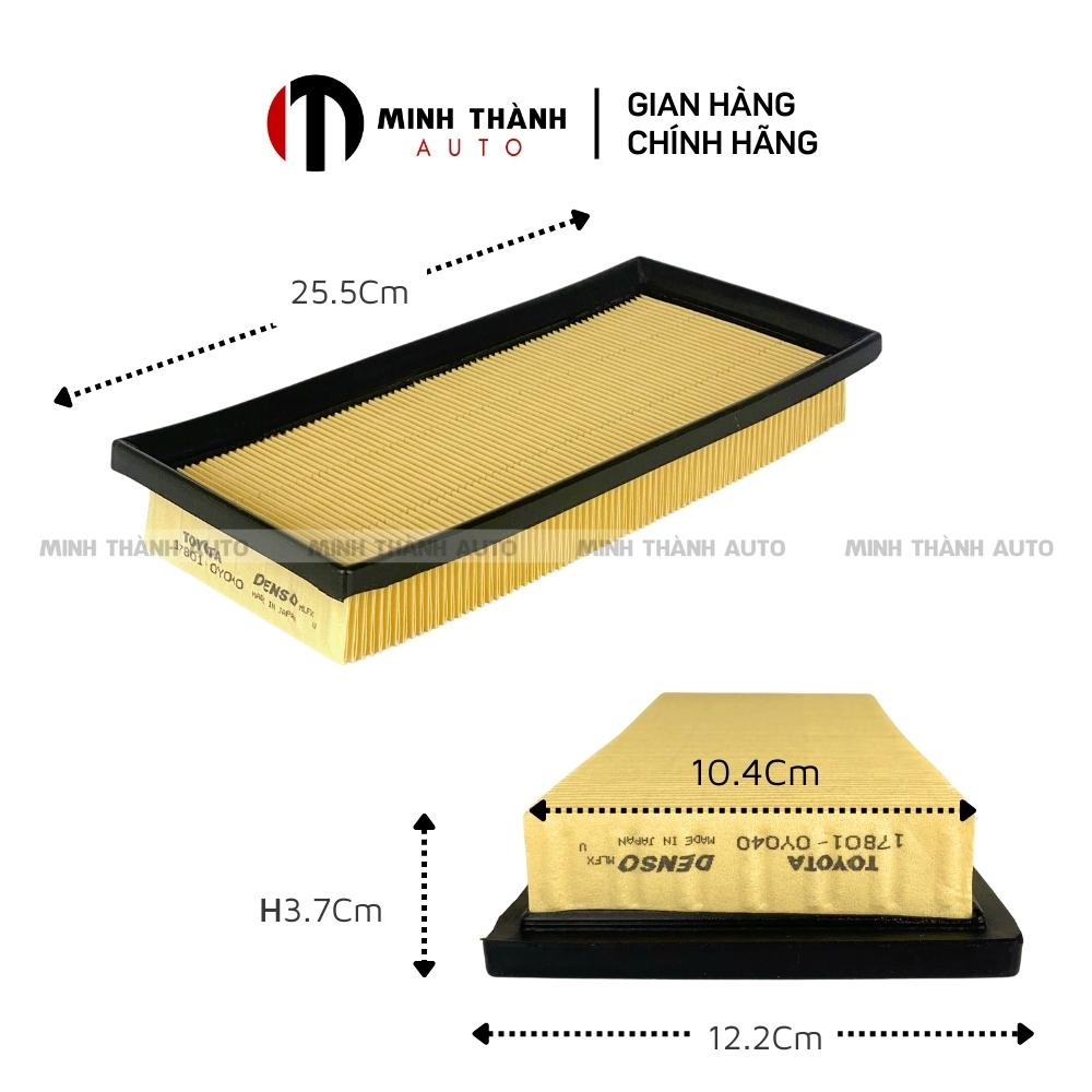 Lọc gió động cơ Vios 2014-2022, Rush, Avanza mã 178010Y040/178010Y050/178010Y060/17801BZ150/17801BZ120 MINH THÀNH AUTO