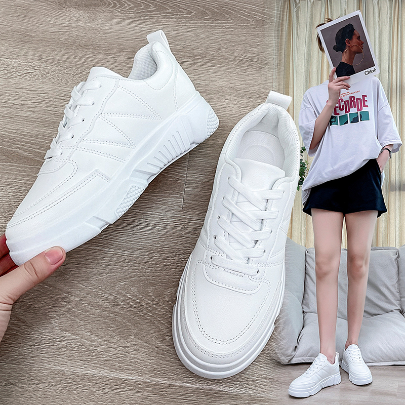 Giày thể thao nữ big size 40 - 42 da mềm