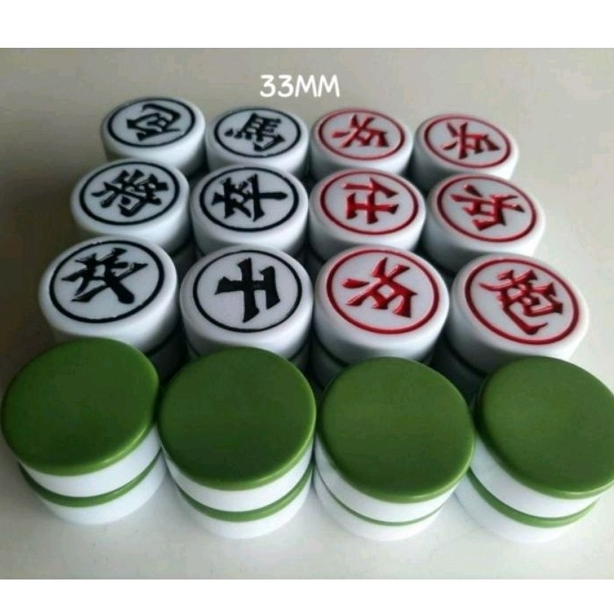 Quân cờ đế xanh đài loan size 33mm