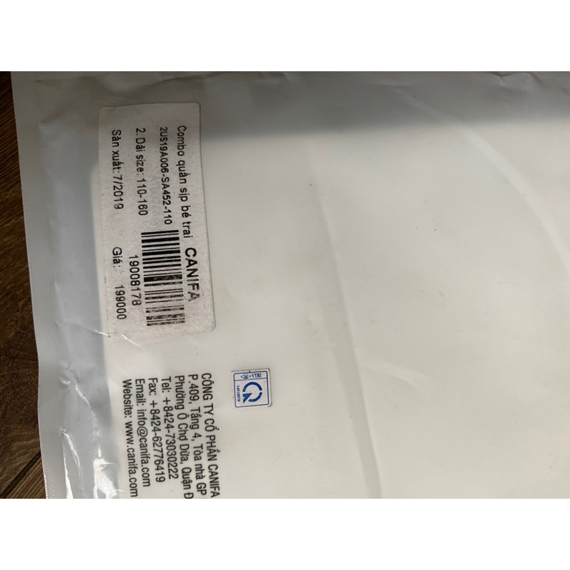 Quần chip bé trai Canifa