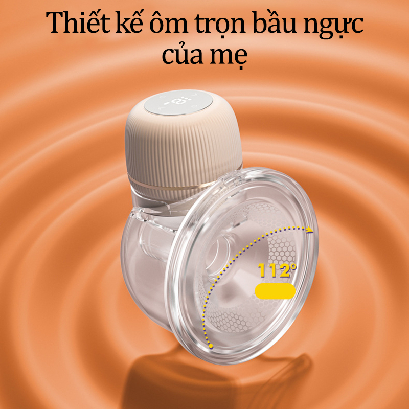 Máy Hút Sữa Không Dây Công Nghệ Hiện Đại Nhỏ Gọn Pin Trâu Máy Hút Sữa Điện Đơn Màn Hình Cảm Ứng Thông Minh Không Đau Rát