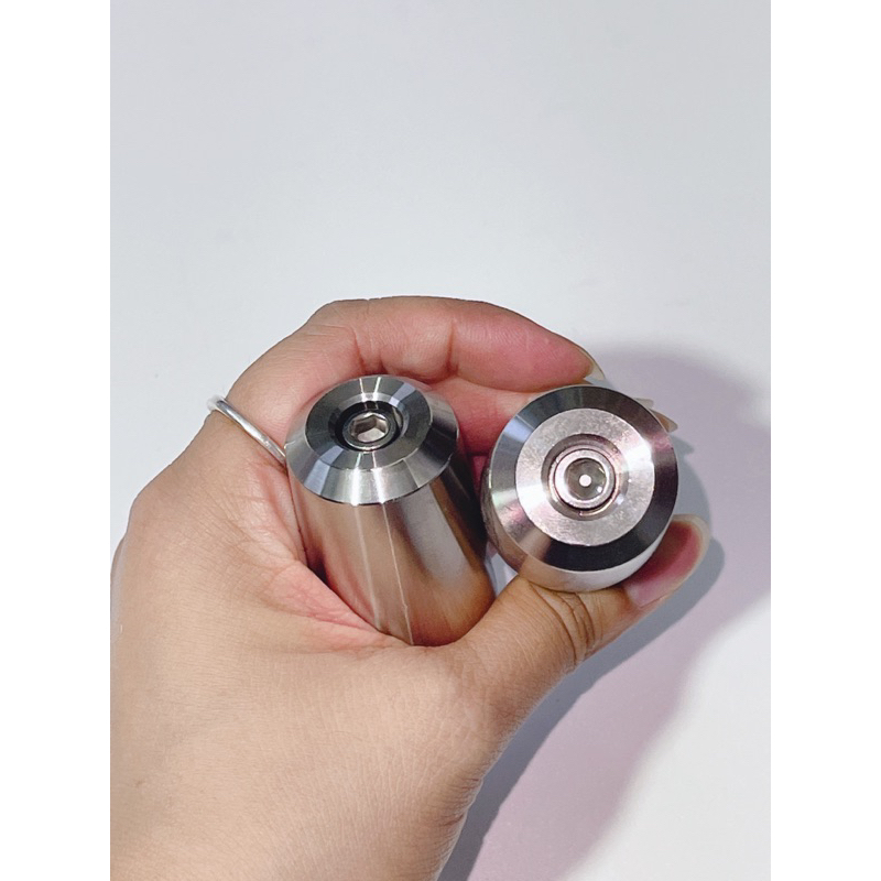 Cặp gù tay lái xe máy nặng 540g inox 304 giúp chống rung, lắp thông dụng