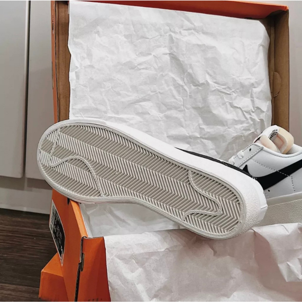 Giày thể thao N.ike BLAZER ĐẾ CAO vạch đen - Full box