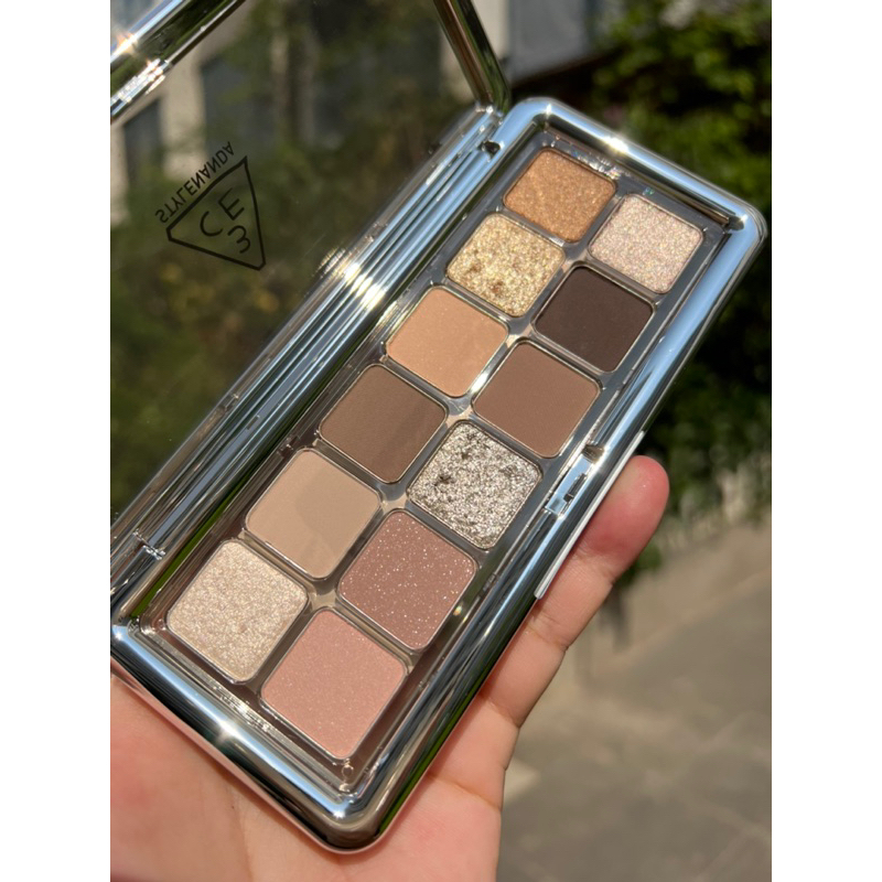 Bảng mắt 3CE new take eyeshadow palette 12 ô Raw Neutral