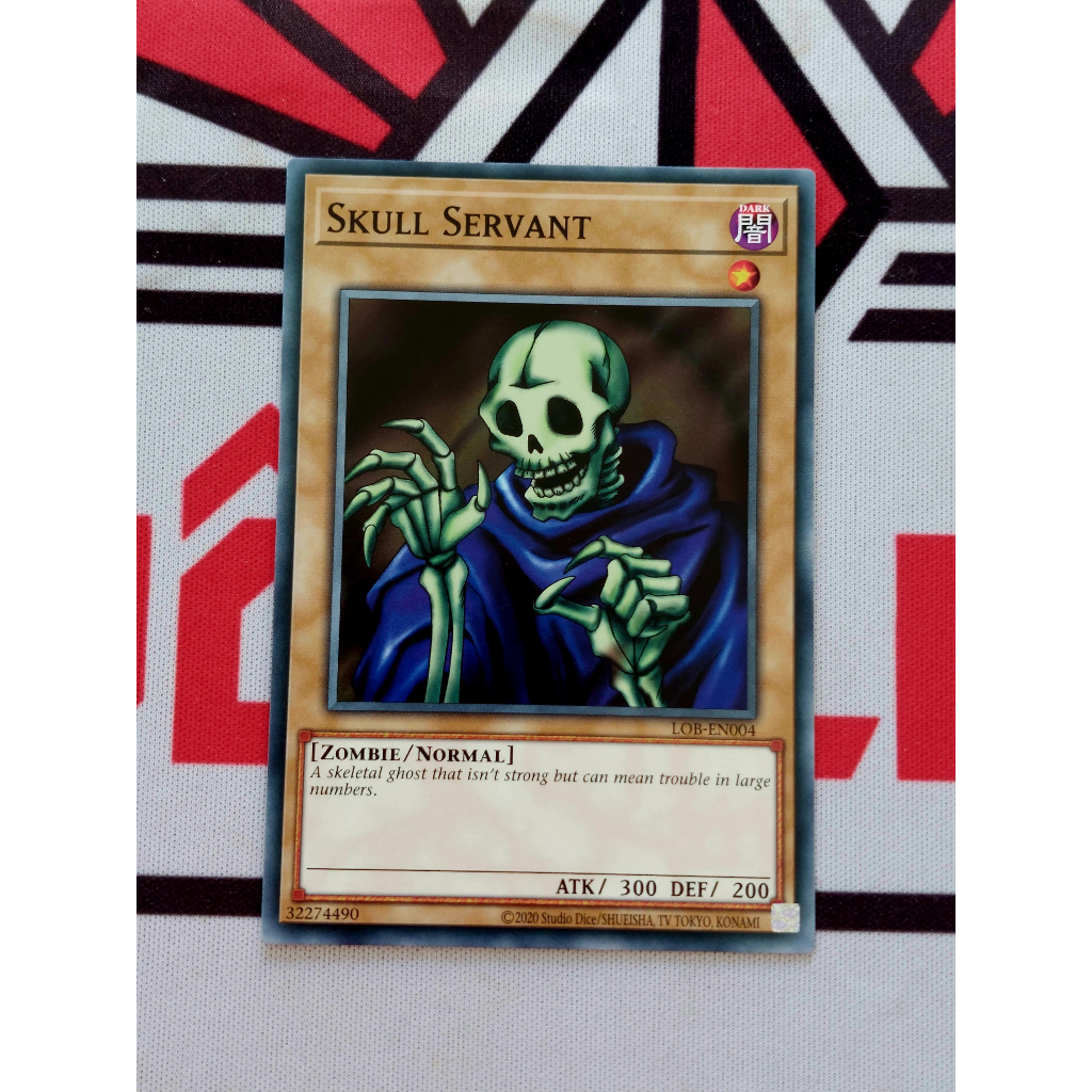 Thẻ Bài Yugioh Monster Skull Servant - LOB-EN004 - Common
