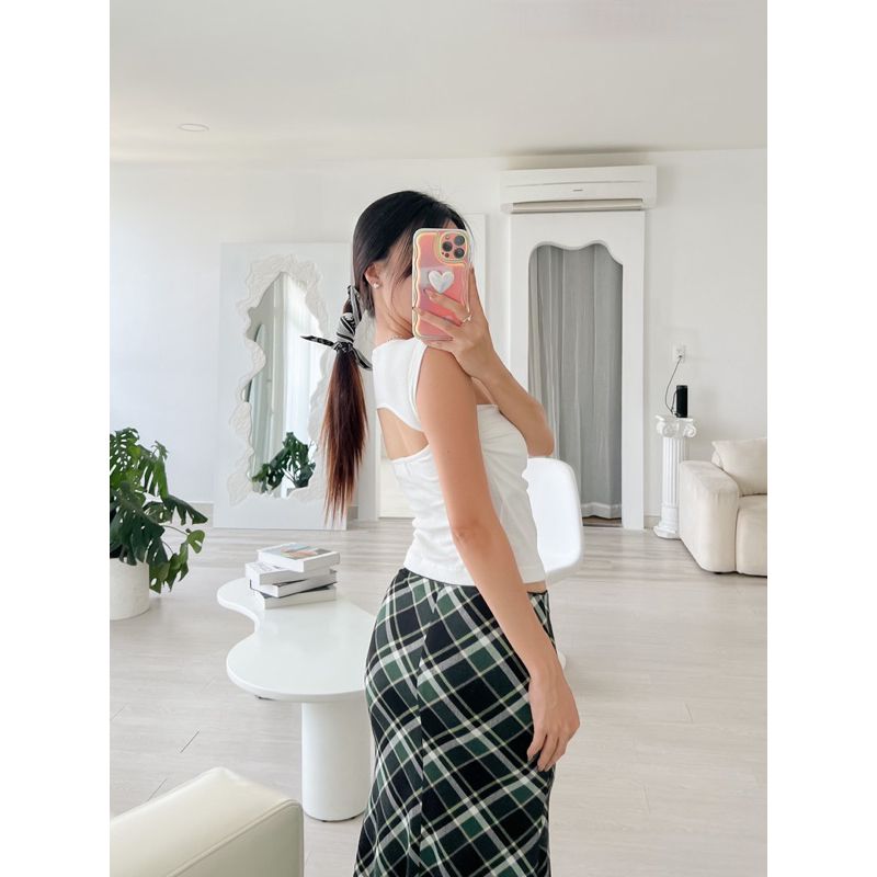 CHEERS - Áo Vivi đính nơ, tay nhỏ kiểu