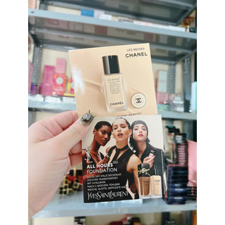 Mẫu thử kem nền các hãng hightend Chanel/Ysl 0,9ml