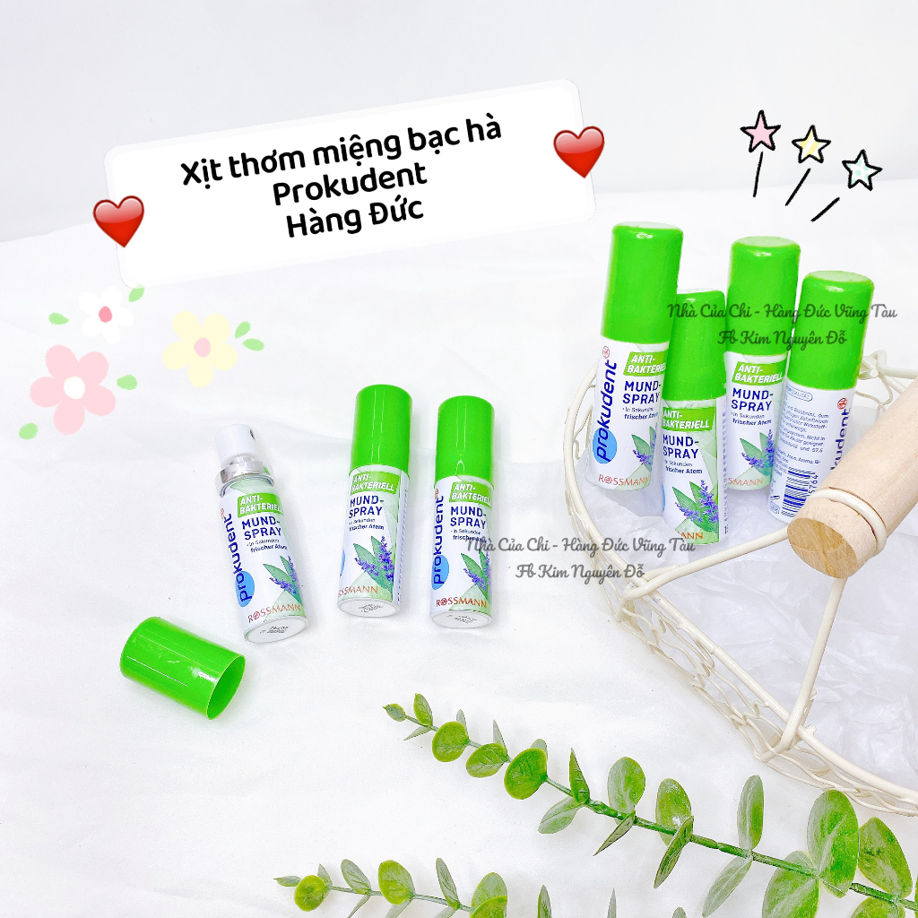 Xịt thơm miệng Prokudent - hàng Đức