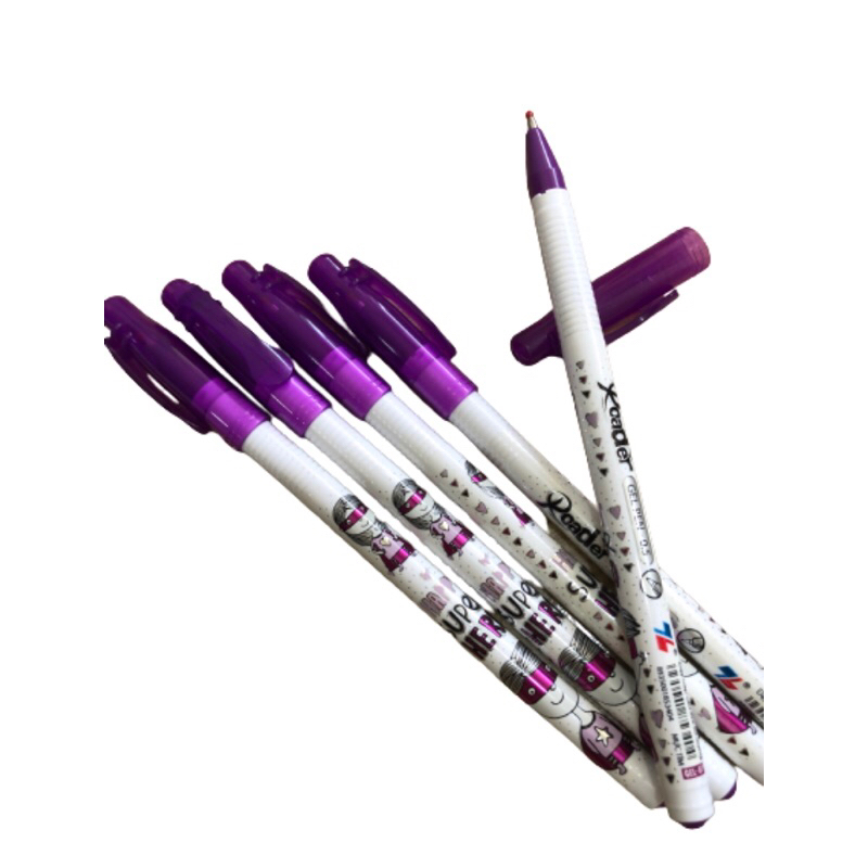 Bút gel Thiên Long GEL-07 chính hãng - Mực đen, tím