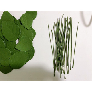 Lá hồng cắt sẵn (50-100 lá )