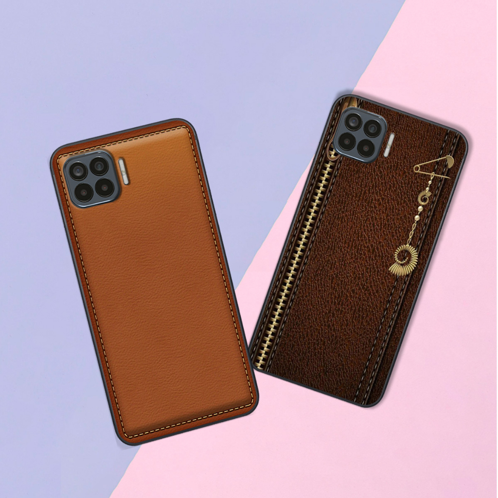 Ốp Oppo A73 / A93 in hình giả da siêu đẹp, sang trọng, cá tính