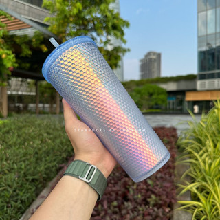 [Chính hãng] Ly Starbucks Studded Ice Jade Blue 710ml