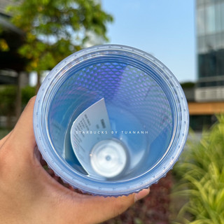 [Chính hãng] Ly Starbucks Studded Ice Jade Blue 710ml