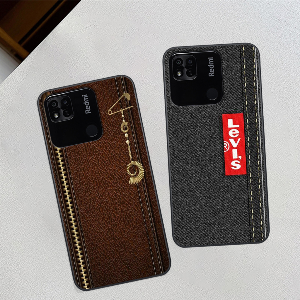 Ốp Xiaomi Redmi 10C / Redmi 10A in hình giả da siêu đẹp, sang trọng, cá tính