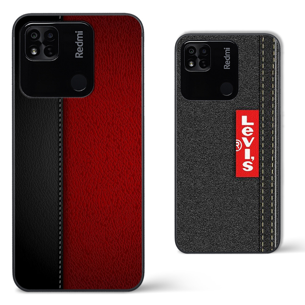 Ốp Xiaomi Redmi 10C / Redmi 10A in hình giả da siêu đẹp, sang trọng, cá tính