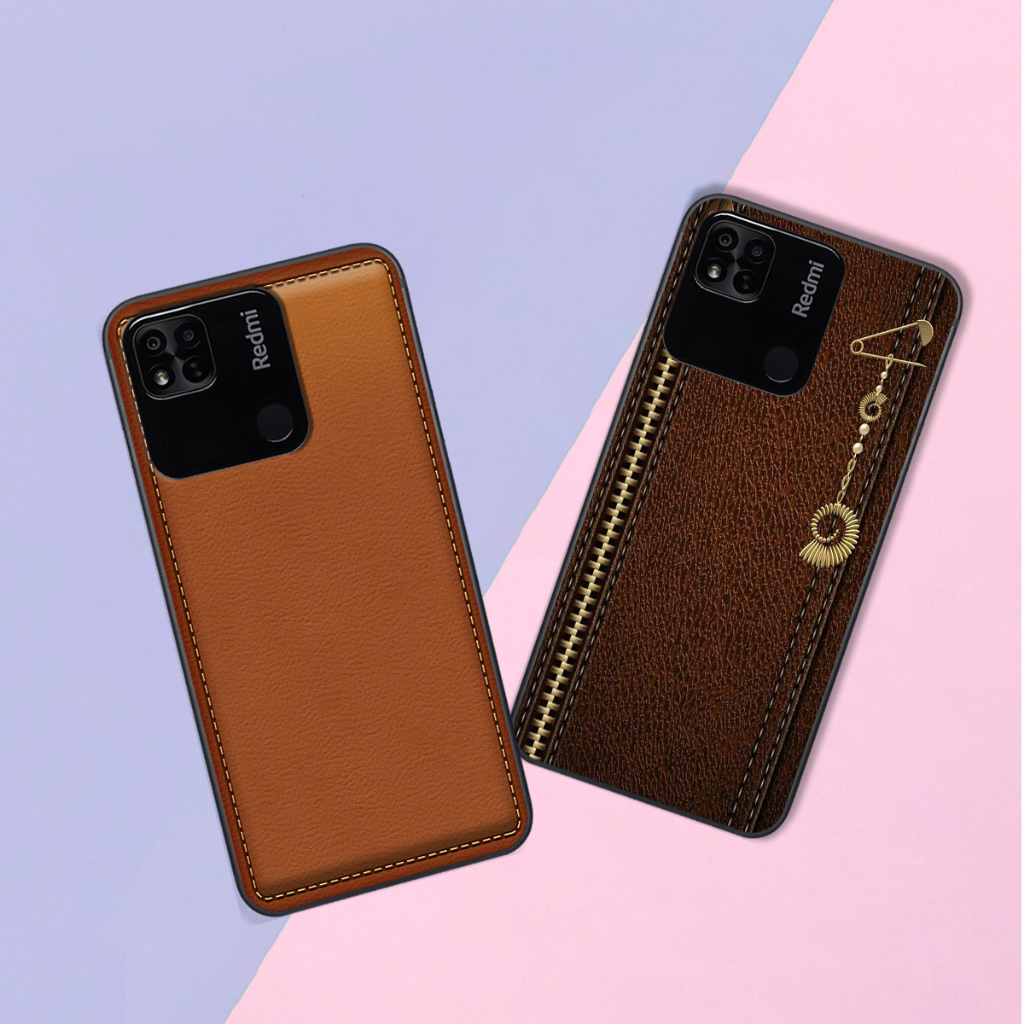 Ốp Xiaomi Redmi 10C / Redmi 10A in hình giả da siêu đẹp, sang trọng, cá tính