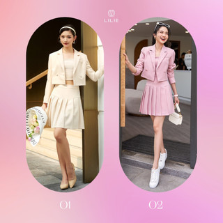 | chân váy xếp ly ngắn by lilie