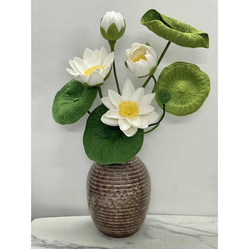 Hoa sen len handmade