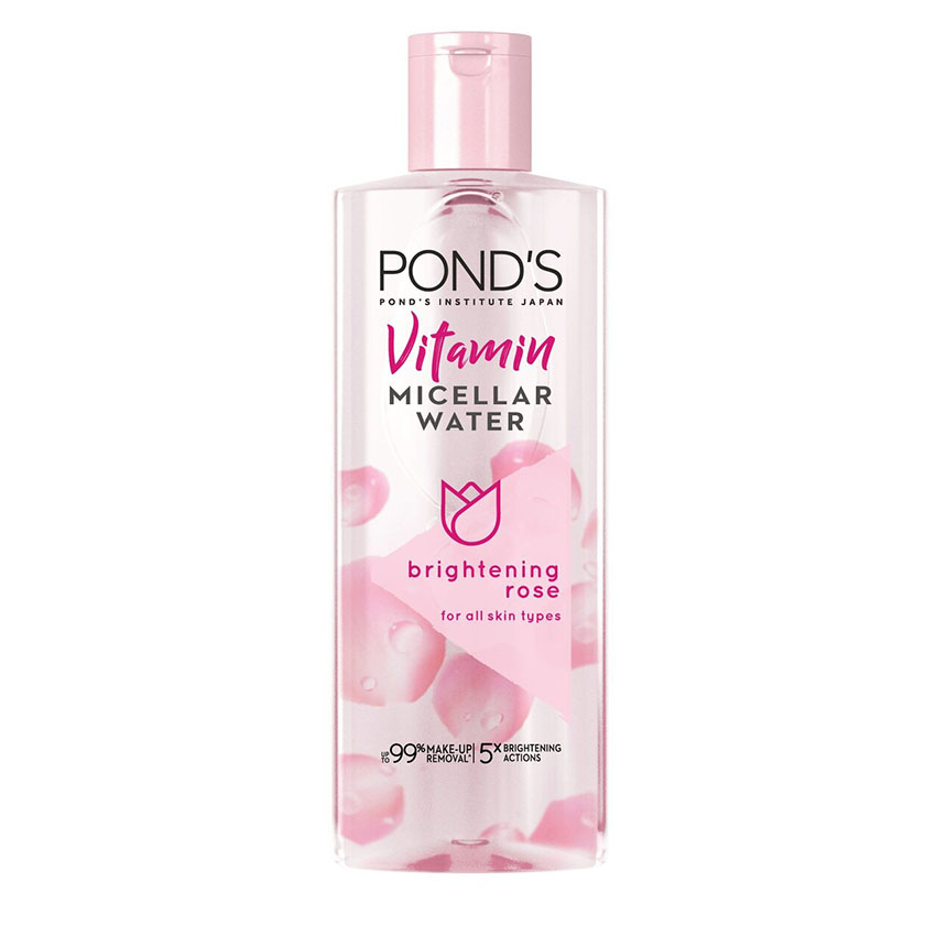 Nước Tẩy Trang Pond's Vitamin Và Hoa Hồng Sáng Da 100ml/ 235ml