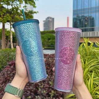Ly Starbucks Studded Victory Bling Korea 710ml