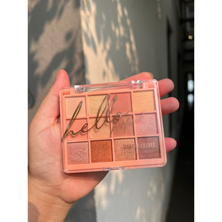 Bảng mắt má light khối kèm cọ Sivana Color No.02 Simply Pink