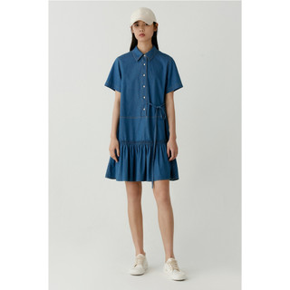 Z309 Váy denim suông xuất dư của ICICLE
