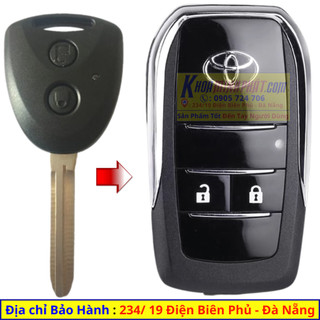 Vỏ Chìa Khoá Độ Gập Xe Toyota Avnaza V702