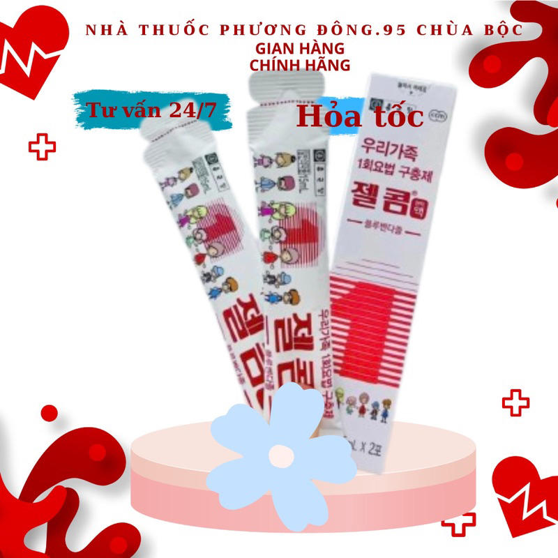 Siro xổ giun Zelcom Hàn Quốc