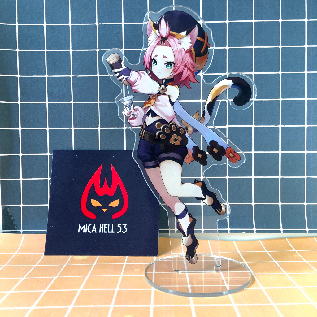 Standee Mica 15cm Genshin Impact Standee Acrylic Anime Manga Game Genshin Impact SD9