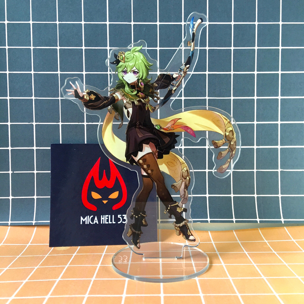 Standee Mica 15cm Genshin Impact Standee Acrylic Anime Manga Game Genshin Impact SD9