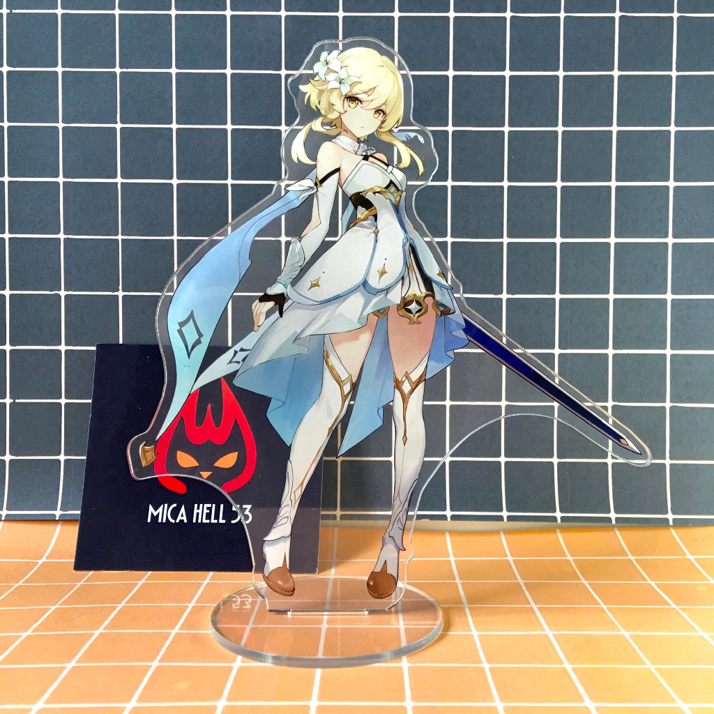 Standee Mica 15cm Genshin Impact Standee Acrylic Anime Manga Game Genshin Impact SD9