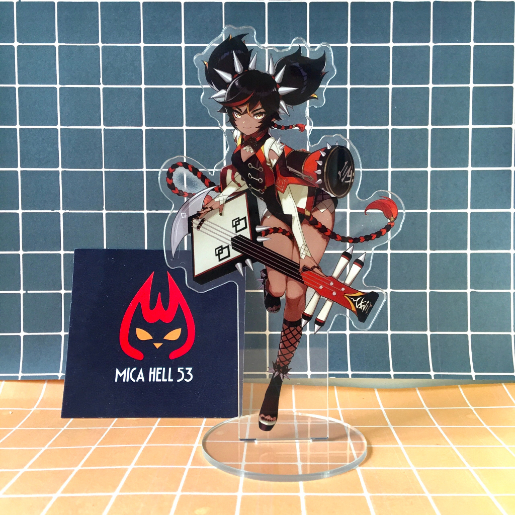 Standee Mica 15cm Genshin Impact Standee Acrylic Anime Manga Game Genshin Impact SD9