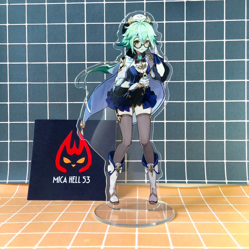 Standee Mica 15cm Genshin Impact Standee Acrylic Anime Manga Game Genshin Impact SD9